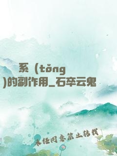 論時間系統(tǒng)的副作用
