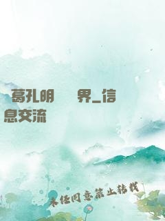諸葛孔明縱橫異界