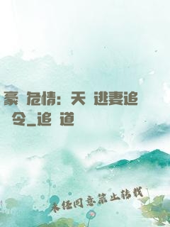 豪門危情：天價逃妻追緝令