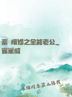 豪門暖婚之全能老公