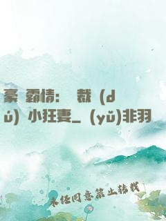 豪門霸情：總裁獨(dú)寵小狂妻
