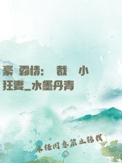 豪門霸情：總裁獨寵小狂妻