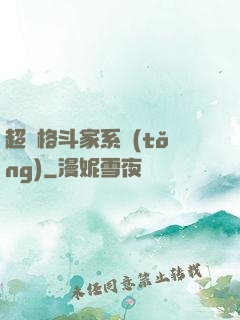 超級格斗家系統(tǒng)