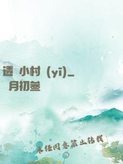 透視小村醫(yī)