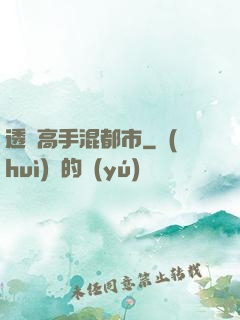 透視高手混都市