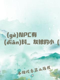 這個(gè)NPC有點(diǎn)料