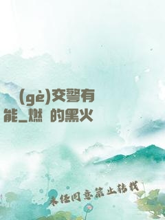 這個(gè)交警有異能