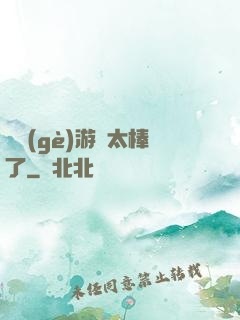 這個(gè)游戲太棒了
