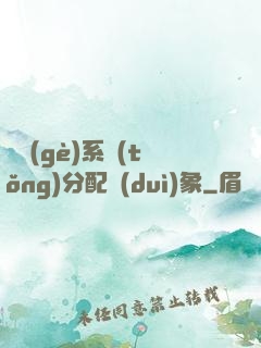 這個(gè)系統(tǒng)分配對(duì)象