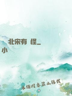 這個北宋有點怪