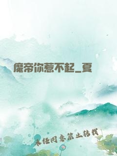 這個魔帝你惹不起