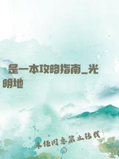 這是一本攻略指南