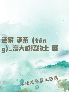 道家傳承系統(tǒng)