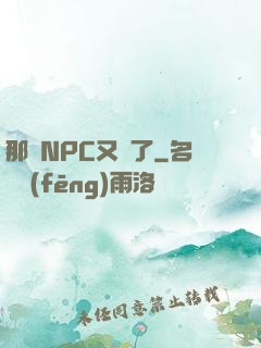 那個NPC又來了