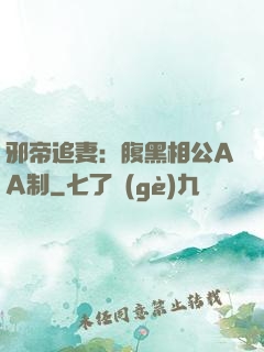 邪帝追妻：腹黑相公AA制