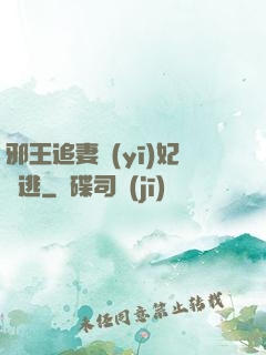 邪王追妻醫(yī)妃別逃