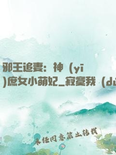 邪王追妻：神醫(yī)庶女小萌妃