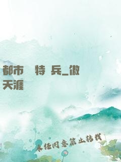 都市無敵特種兵
