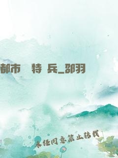 都市無敵特種兵
