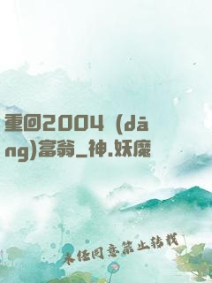 重回2004當(dāng)富翁