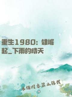 重生1980:梟雄崛起