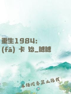重生1984：從開發(fā)漢卡開始