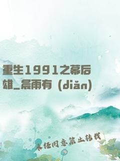 重生1991之幕后梟雄