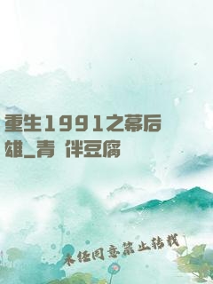 重生1991之幕后梟雄