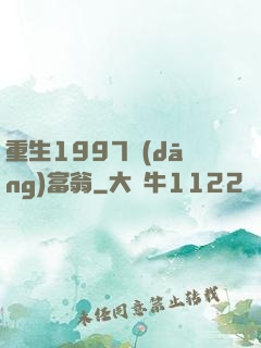 重生1997當(dāng)富翁