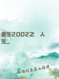 重生2002之瀟灑人生