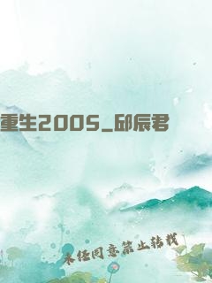重生2005