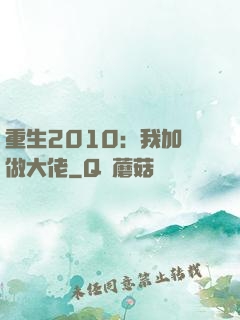 重生2010：我加點做大佬