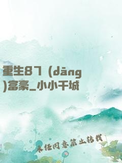 重生87當(dāng)富豪