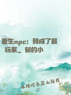 重生npc：我成了最強玩家