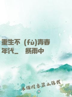 重生不負(fù)青春年代