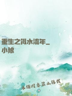 重生之似水流年