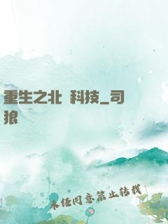 重生之北國科技