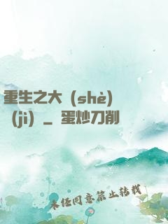 重生之大設(shè)計(jì)師
