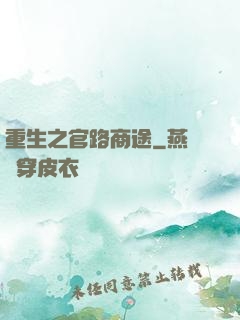 重生之官路商途