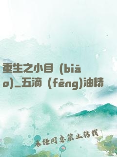 重生之小目標(biāo)