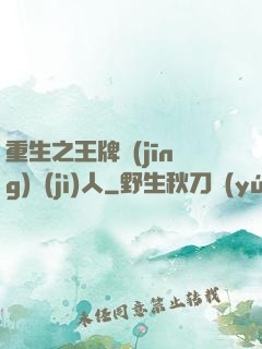 重生之王牌經(jīng)紀(jì)人