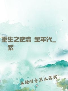 重生之逆流黃金年代
