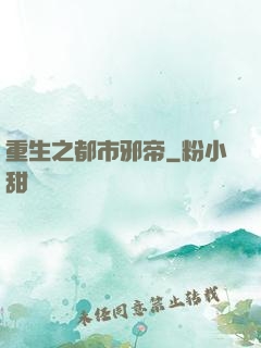 重生之都市邪帝