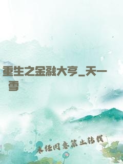 重生之金融大亨