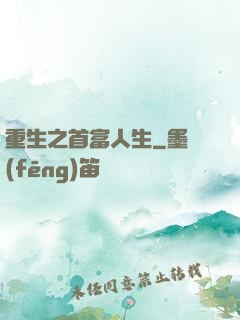 重生之首富人生