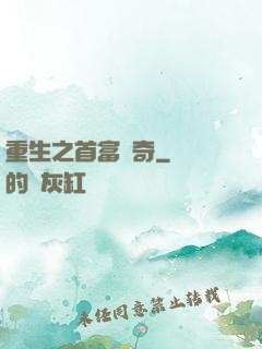重生之首富傳奇
