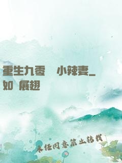 重生九零財運小辣妻