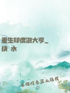 重生印度做大亨