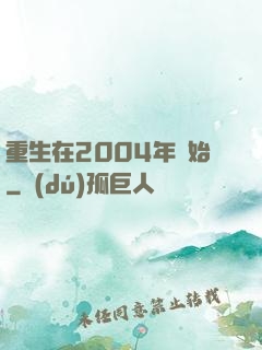 重生在2004年開始