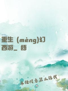 重生夢(mèng)幻西游